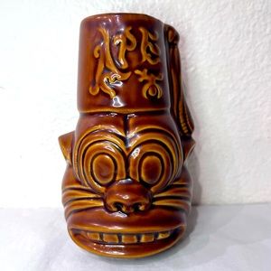 TIKI FARM - SAN FRANCISCO CA - FEZ MONKEY APE TIKI MUG